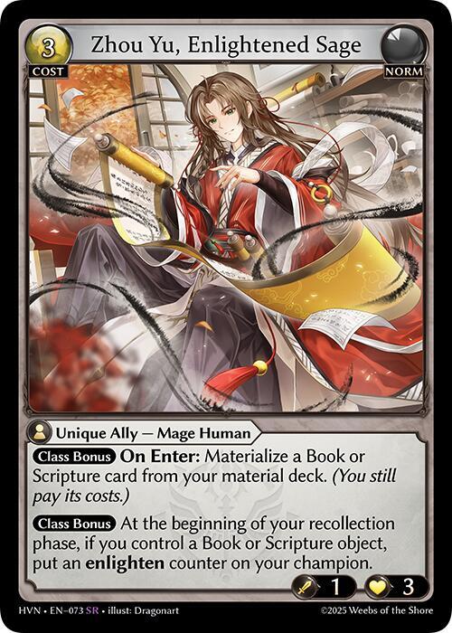 Zhou Yu, Enlightened Sage - Abyssal Heaven - Grand Archive