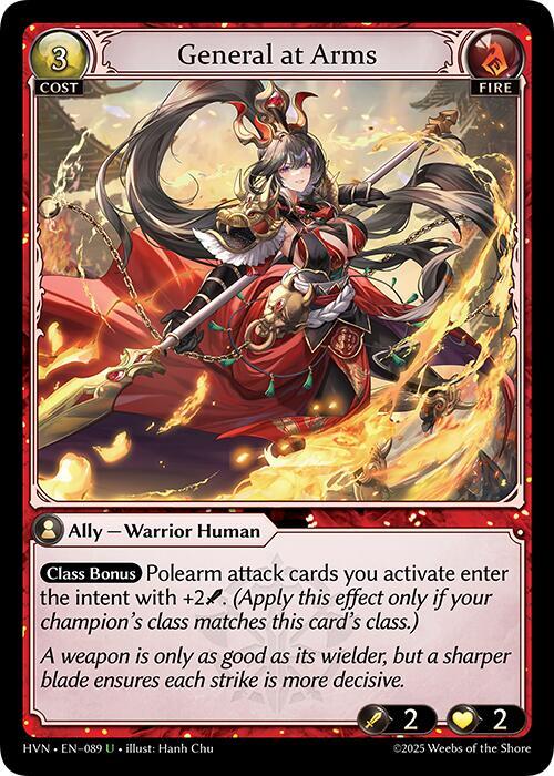 General at Arms - Abyssal Heaven - Grand Archive TCG - TCGplayer.com