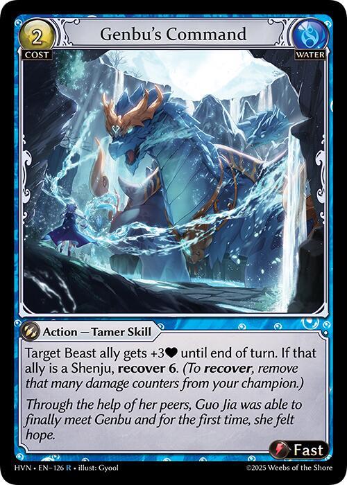 Genbu's Command - Abyssal Heaven - Grand Archive TCG - TCGplayer.com