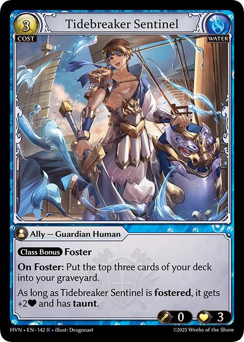 Tidebreaker Sentinel - Abyssal Heaven - Grand Archive TCG