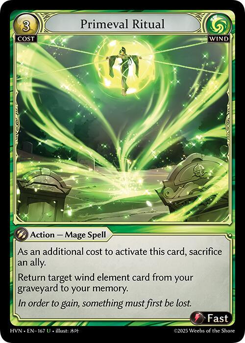 Primeval Ritual - Abyssal Heaven - Grand Archive TCG - TCGplayer.com