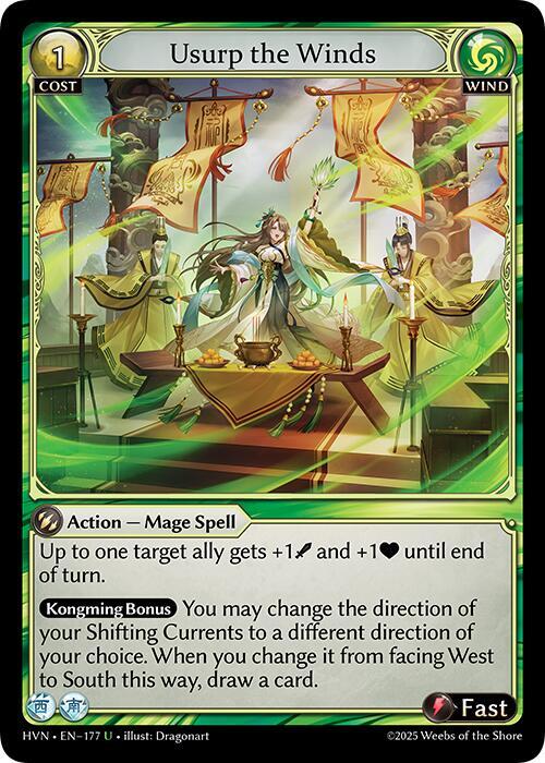 Usurp the Winds - Abyssal Heaven - Grand Archive TCG - TCGplayer.com