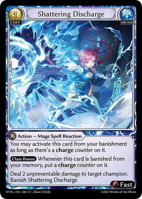 Shattering Discharge - Abyssal Heaven - Grand Archive TCG