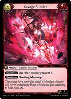 Savage Sunder - Abyssal Heaven - Grand Archive TCG - TCGplayer.com