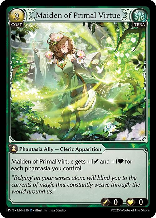 Maiden of Primal Virtue - Abyssal Heaven - Grand Archive TCG