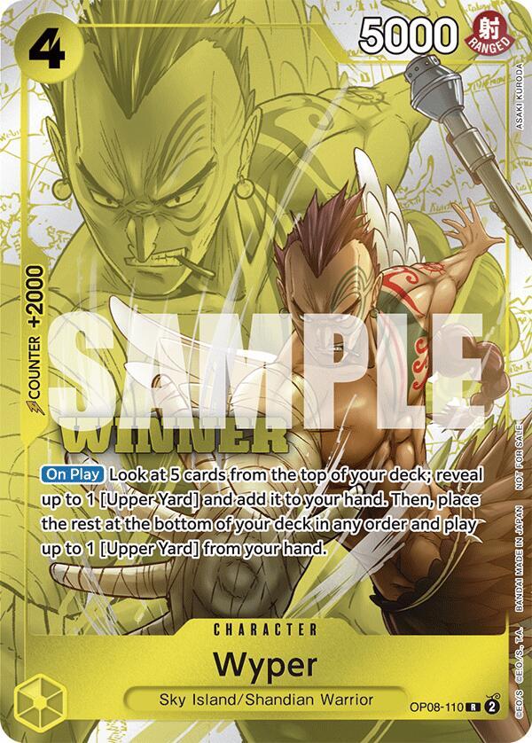Wyper (Winner Pack 2025 Vol. 2) - One Piece Promotion Cards - One