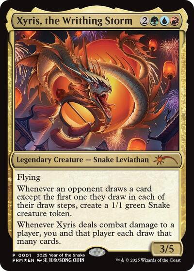 Xyris the Writhing Storm Year of the Snake 2025