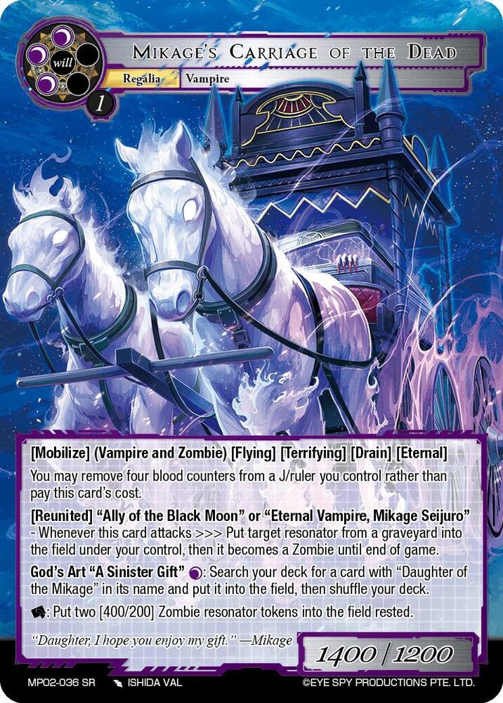 Mikage's Carriage of the Dead