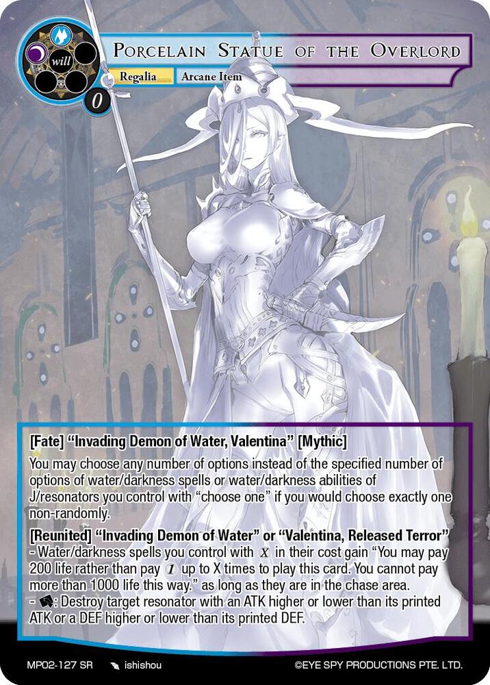 Porcelain Statue of the Overlord