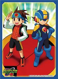 Broccoli Imported Card Sleeves Broccoli Character Sleeve: Megaman Battle Network - Lan and Megaman Revival (65 pack)