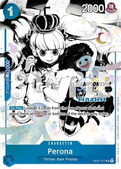 Perona (Championship 2024 Finalist Card Set Vol. 2) card
