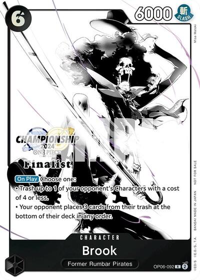 Brook (Championship 2024 Finalist Card Set Vol. 2)