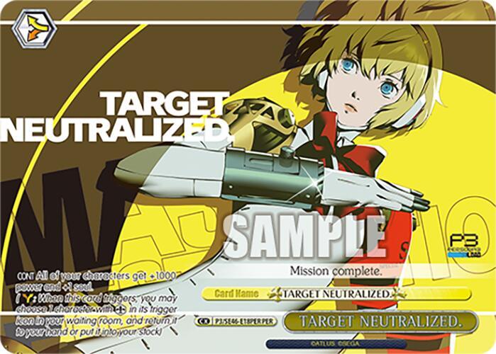 TARGET NEUTRALIZED. (PER)