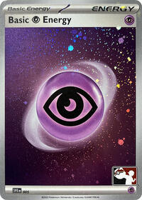 Basic Psychic Energy - 005 (Cosmos Holo) #005 from Prize Pack Series Cards Pokemon card image