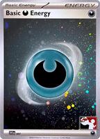 Basic Darkness Energy [Prize Pack Cosmos Holo] #7 from Pokemon Scarlet & Violet Energy set