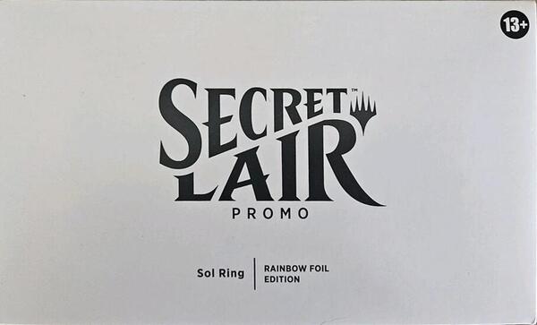 Secret Lair Drop: Secret Lair Promo: Sol Ring - Rainbow Foil