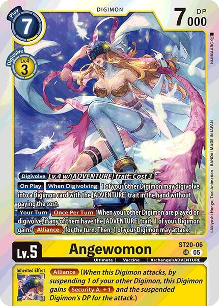 Angewomon - Starter Deck 20: Protector of Light - Digimon Card