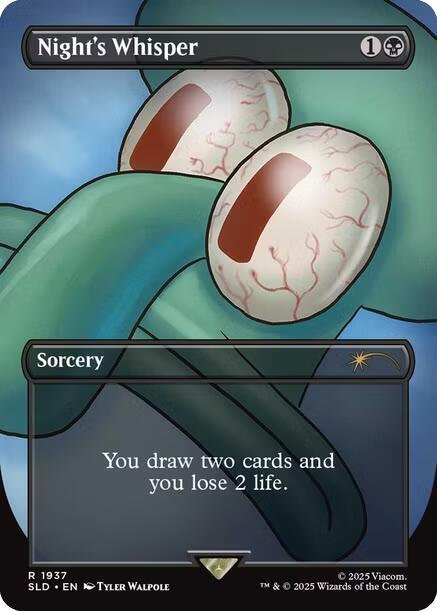 mtg spongebob secret lair cards Amazon.com: Magic the Gathering Secret Lair x Spongebob Squarepants: Lands  Under The Sea (Non-Foil) : Toys & Games