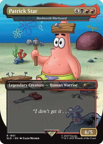Patrick Star Barktooth Warbeard