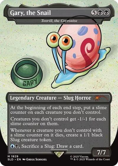 Gary the Snail Toxrill the Corrosive