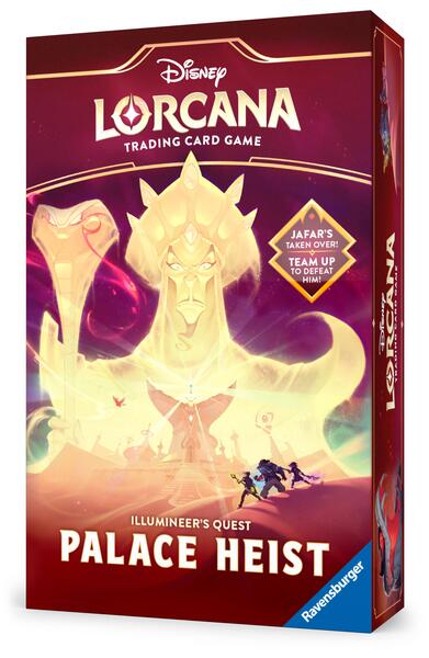 【新品未開封】ディズニーロルカナ　イルミナーズクエスト　PALACE HEIST Disney Lorcana: Illumineer's Quest: Palace Heist