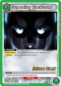Superalloy Blackluster - UE06BT: One Punch Man Release Event Cards - Union Arena card