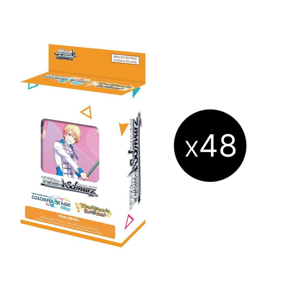 HATSUNE MIKU: COLORFUL STAGE! Wonderlands x Showtime Trial Deck+ Display Case