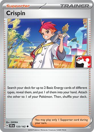 Crispin 133/142 from Prize Pack Series Cards