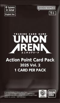 Union Arena Action Point Card Pack 2025 Vol. 2