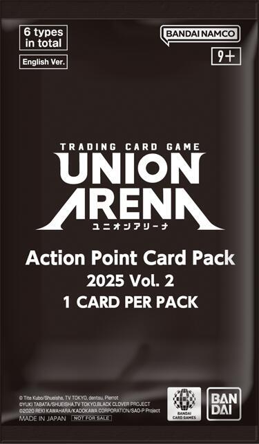 Union Arena Action Point Card Pack 2025 Vol. 2 - Union Arena