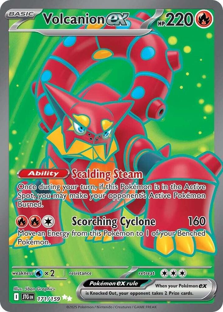Pokemon Palossand Ex 221/191 - Surging Sparks - Full Art Ultra Rare - Carta Olografica