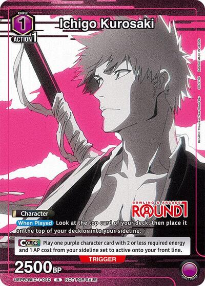 Ichigo Kurosaki (Round1 Bowling & Arcade) card