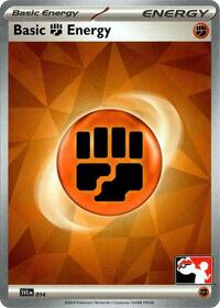Basic Fighting Energy - 014 #014 from Prize Pack Series Cards Pokemon card image