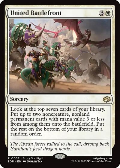 United Battlefront Holo - Tarkir: Dragonstorm