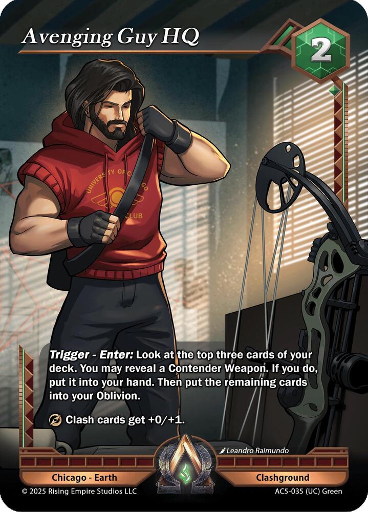 Avenging Guy HQ
