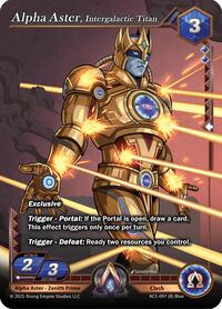 Alpha Aster, Intergalactic Titan
