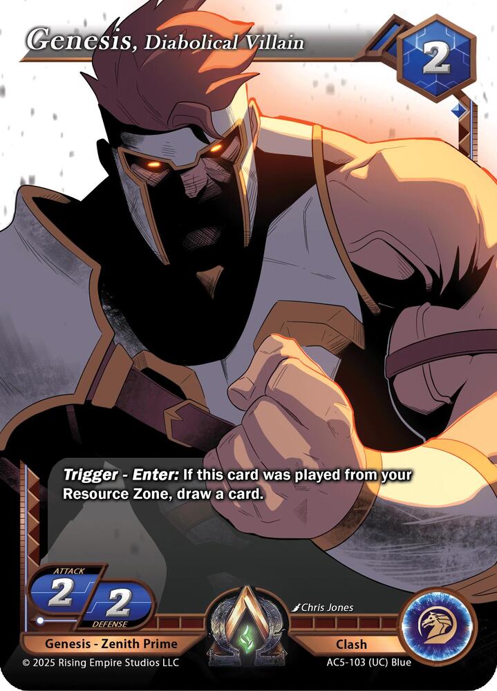 Genesis, Diabolical Villain