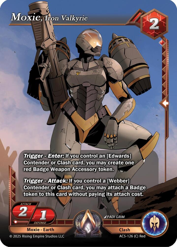 Moxie, Iron Valkryie