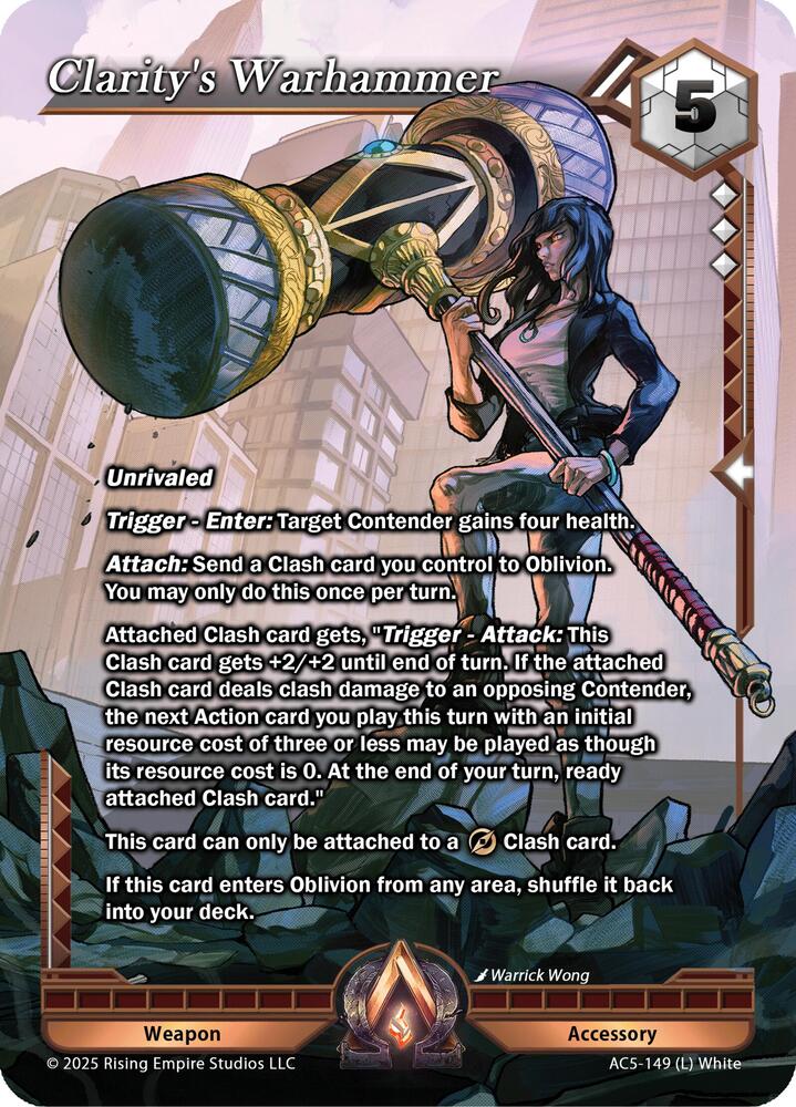 Clarity's Warhammer