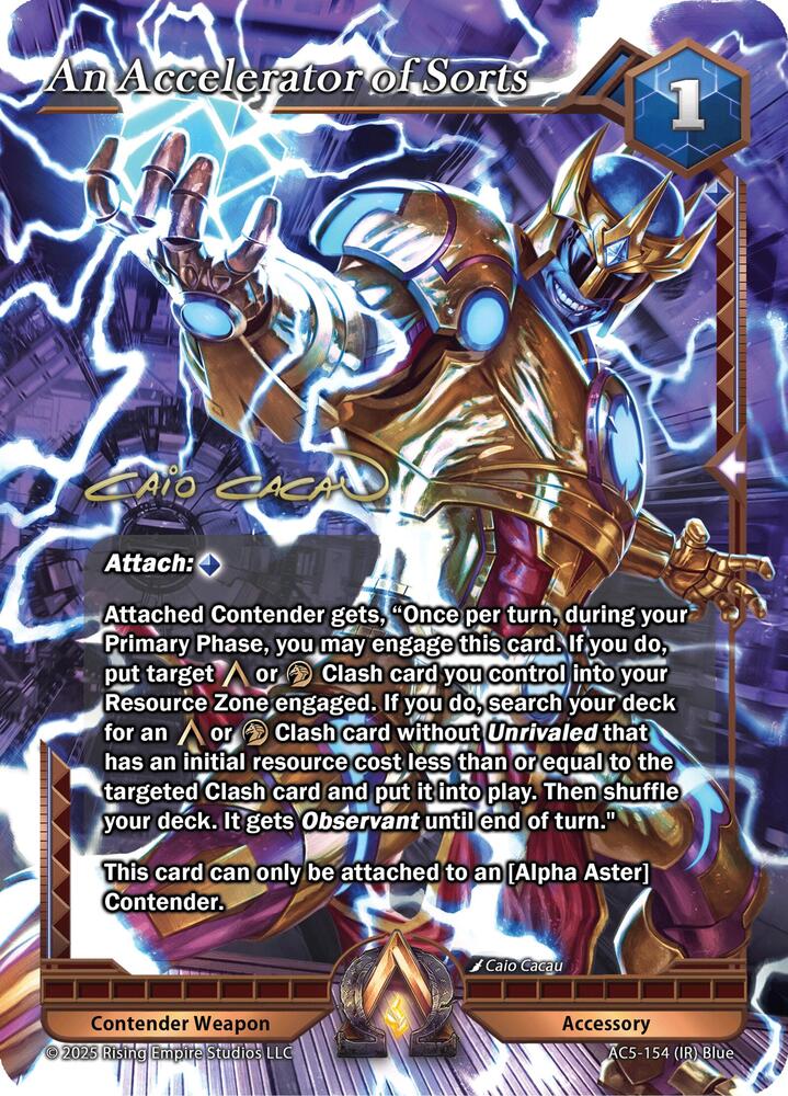 An Accelerator of Sorts (Iconic Rare)
