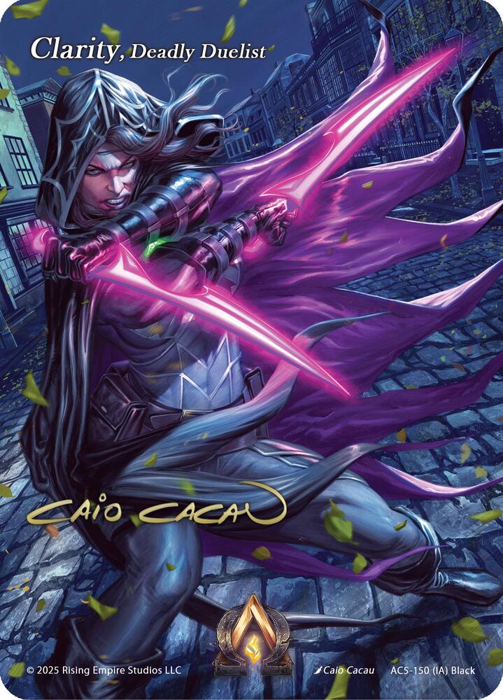 Clarity, Deadly Duelist (Iconic Art)