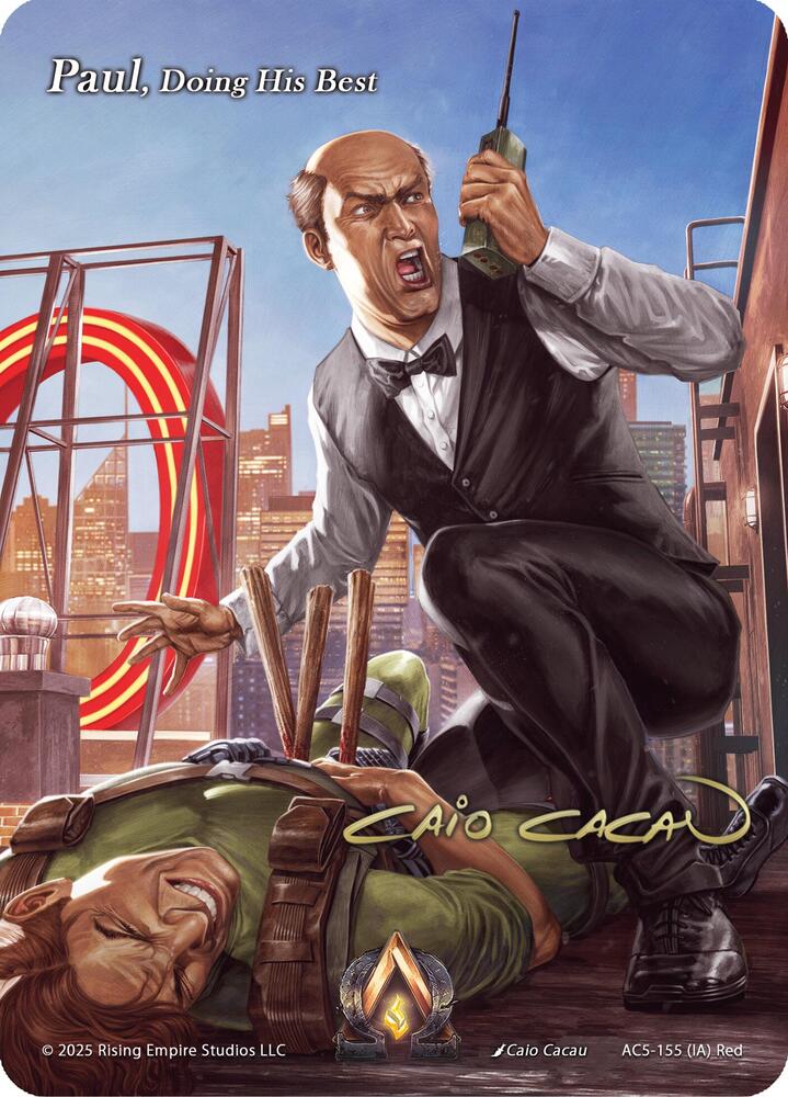Paul, Doing His Best (Iconic Art)