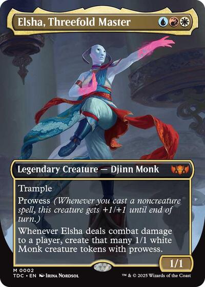 Elsha Threefold Master Borderless