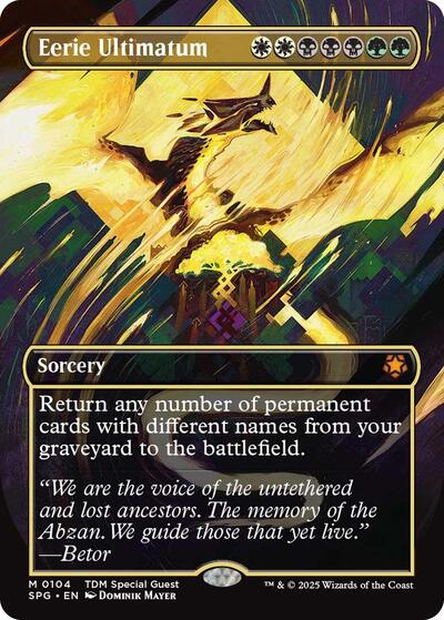 Eerie Ultimatum Borderless