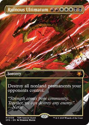 Ruinous Ultimatum