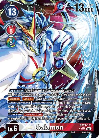 Gaiamon (Alternate Art) World Convergence card price