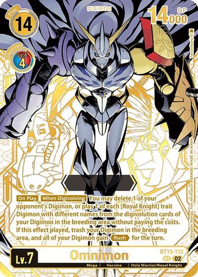 Omnimon (Rare Pull) World Convergence card price