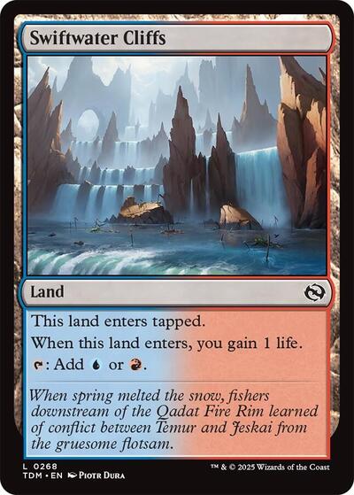 Swiftwater Cliffs Holo - Tarkir: Dragonstorm