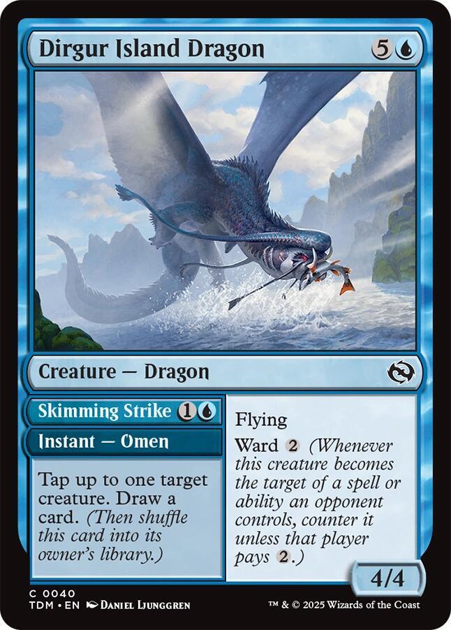 Dirgur Island Dragon - Tarkir: Dragonstorm - Magic: The Gathering -  TCGplayer.com