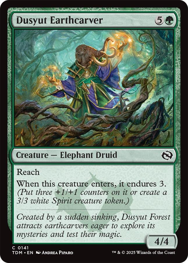 Dusyut Earthcarver - Tarkir: Dragonstorm - Magic: The Gathering
